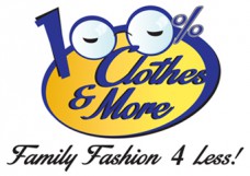 100% Clothing and More Logo