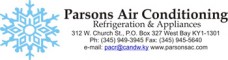 Parsons Air Conditioning - Refrigeration & Appliances Logo