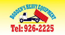 Bodden's Heavy Equipment & Rentals Logo