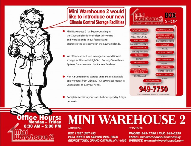 Mini Warehouse 2 Ltd Mini Warehouse 2 Ltd Cayman Islands