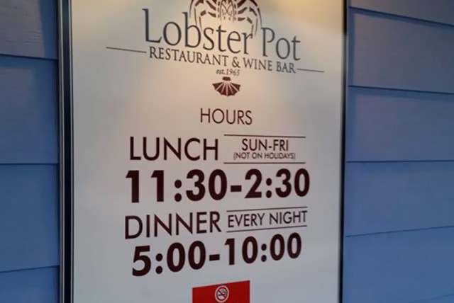 Lobster Pot Restaurant & Wine Bar Lobster Pot Restaurant & Wine Bar Cayman Islands