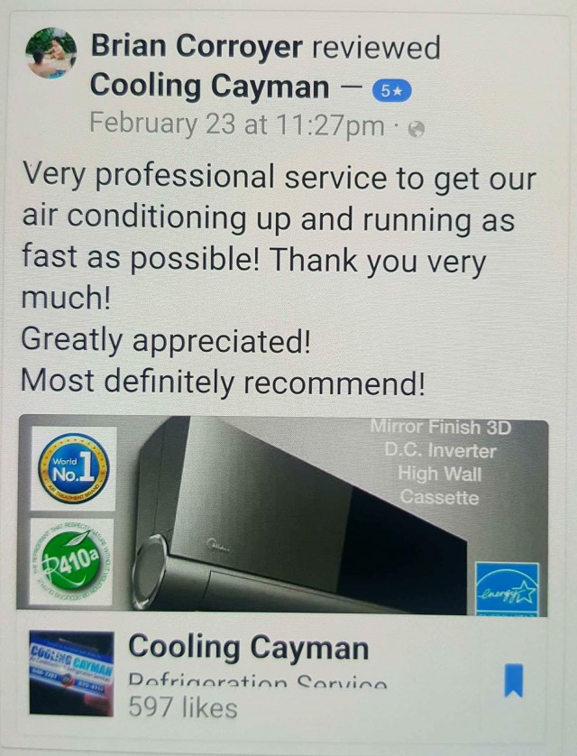Cooling Cayman Cooling Cayman Cayman Islands
