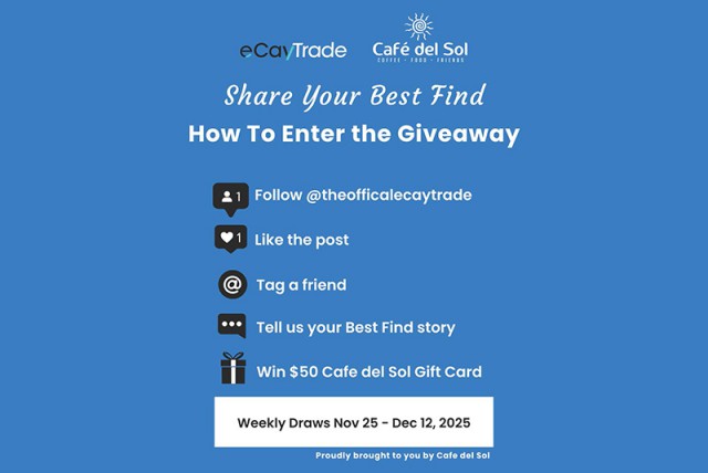 eCayTrade Best Finds Contest Cayman Islands