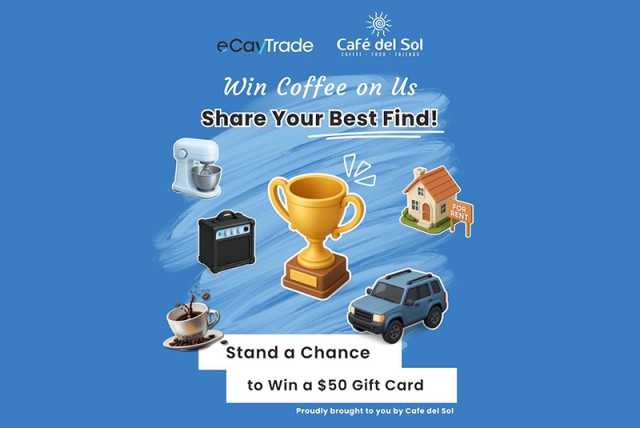 eCayTrade Best Finds Contest Cayman Islands