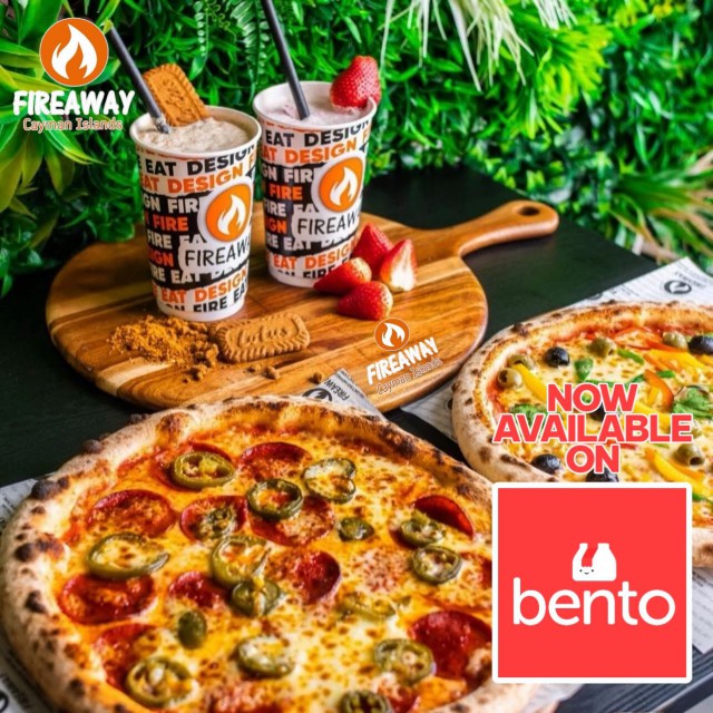 Fireaway Pizza Fireaway Pizza, Galleria Plaza Cayman Islands