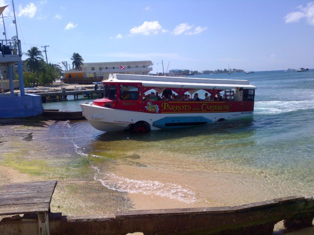 Trolley Duck Tours Trolley Duck Tours Cayman Islands