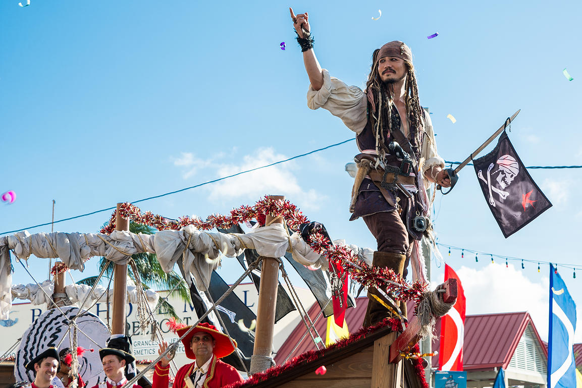 Pirates Week Festival at Town